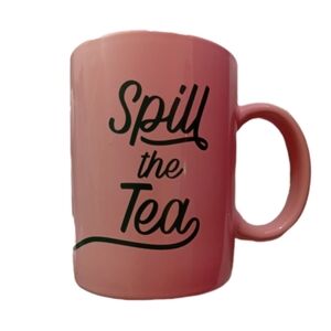 Indigo Pink Mug Spill The Tea